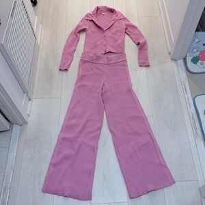 Aerie Pink sweater set